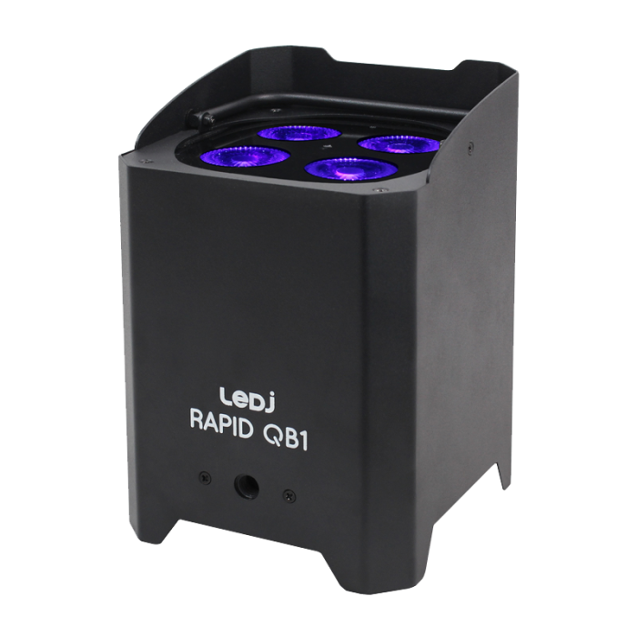 LEDJ QB1 Hex Battery Uplighter Hire