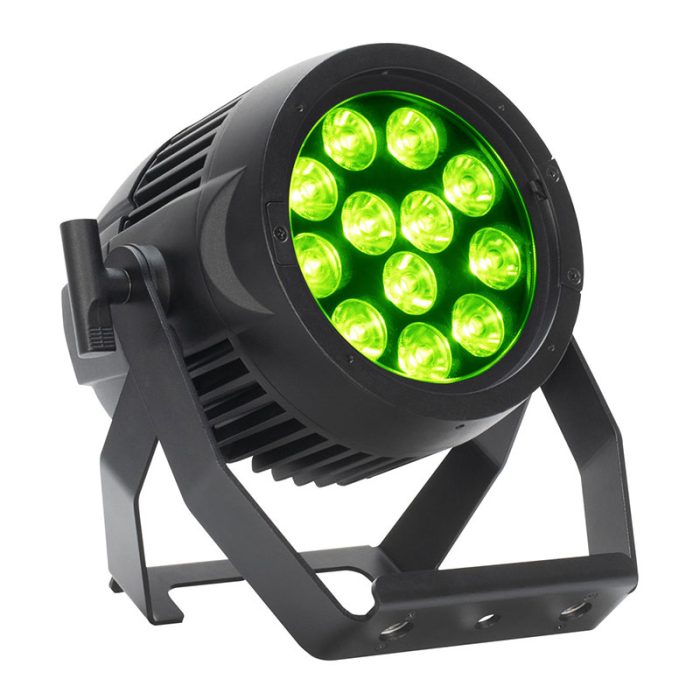 Encore LP12IP Par is a RGB Lime Par Can, Waterproof